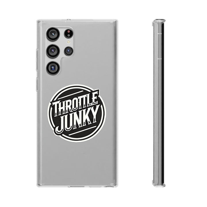 Throttle Junky Clear Phone Case