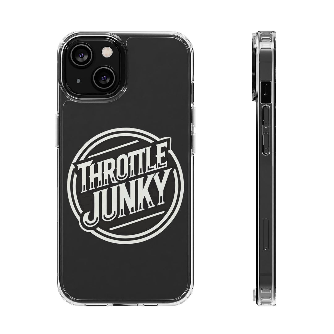 Throttle Junky Clear Phone Case