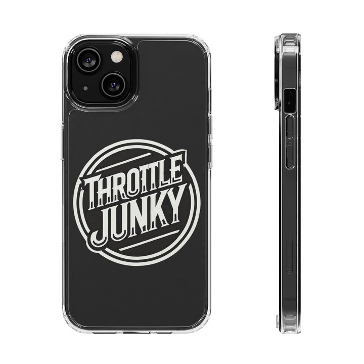 Throttle Junky Clear Phone Case