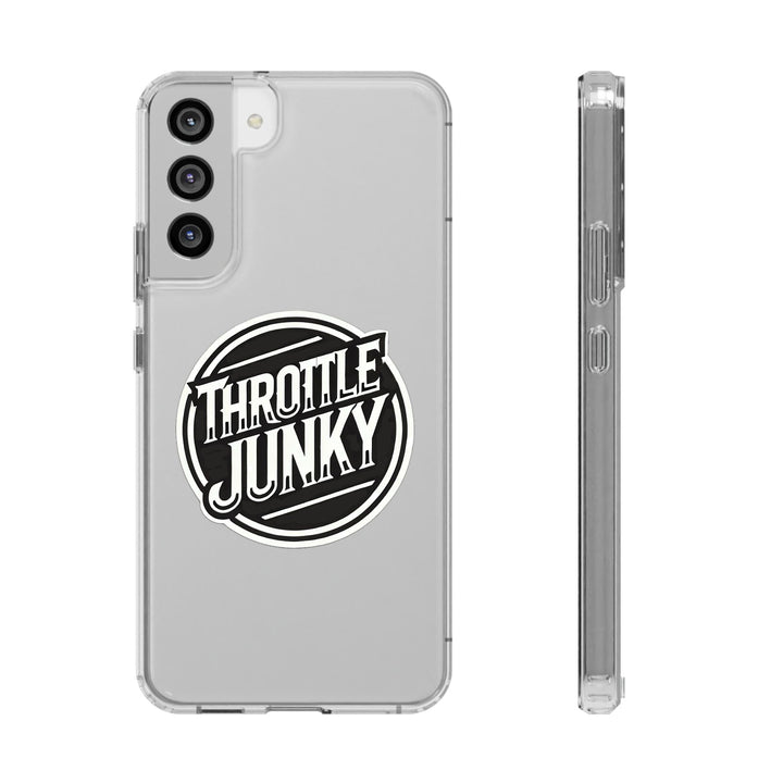 Throttle Junky Clear Phone Case