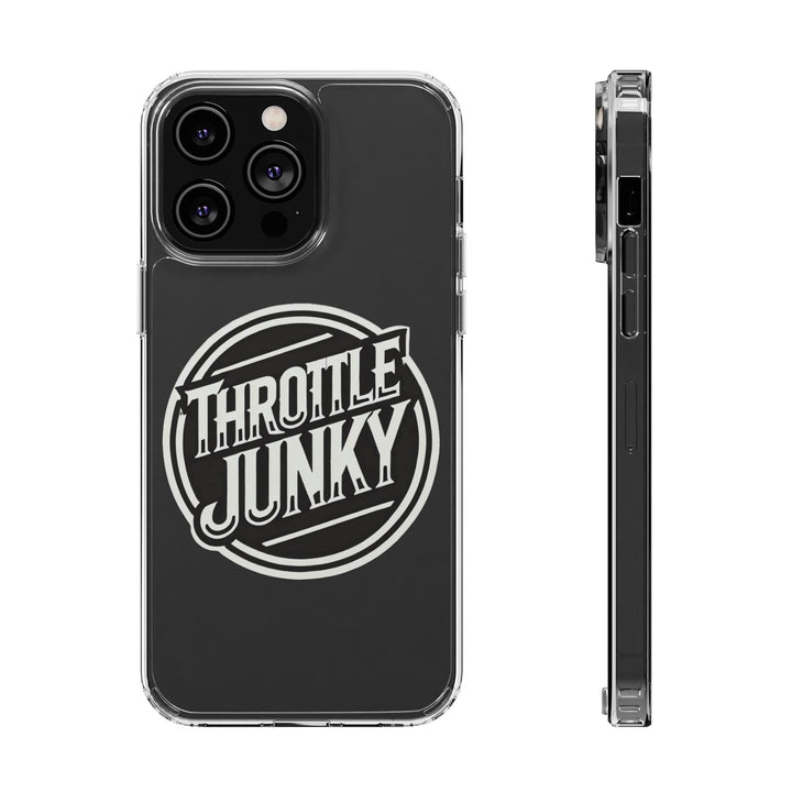 Throttle Junky Clear Phone Case