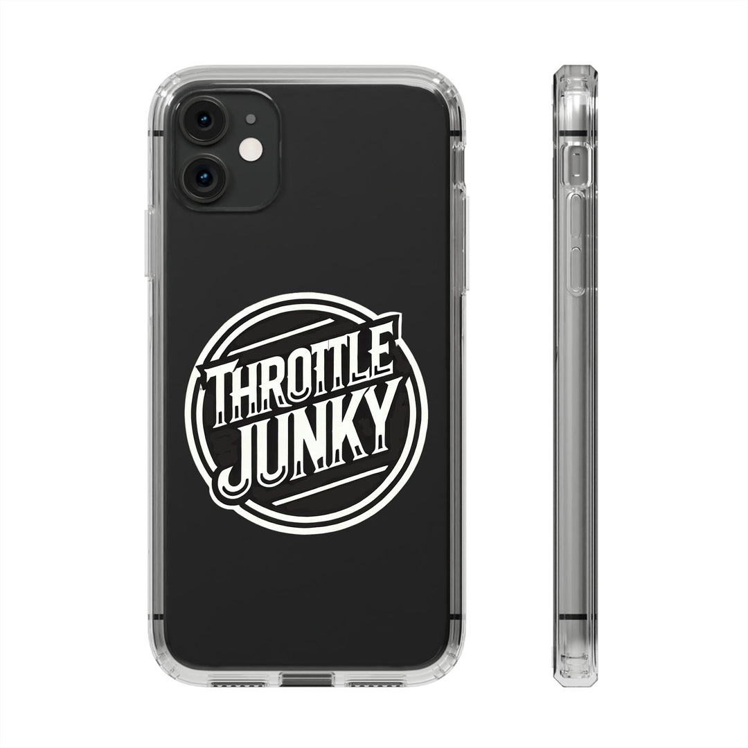 Throttle Junky Clear Phone Case