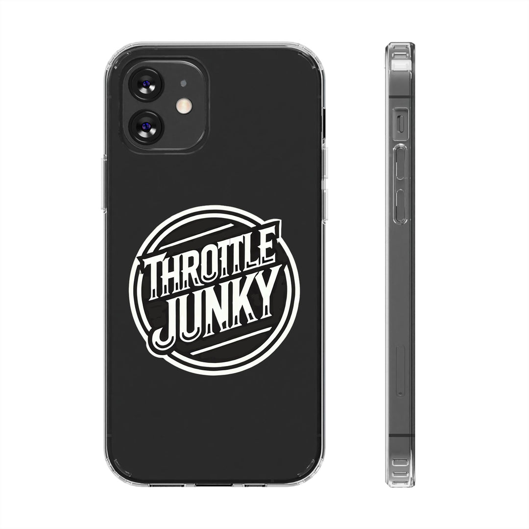 Throttle Junky Clear Phone Case
