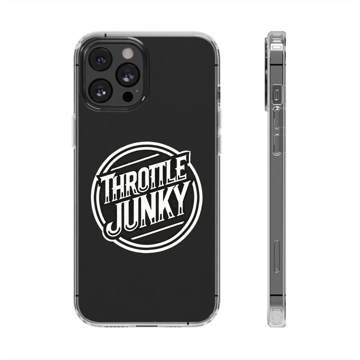 Throttle Junky Clear Phone Case