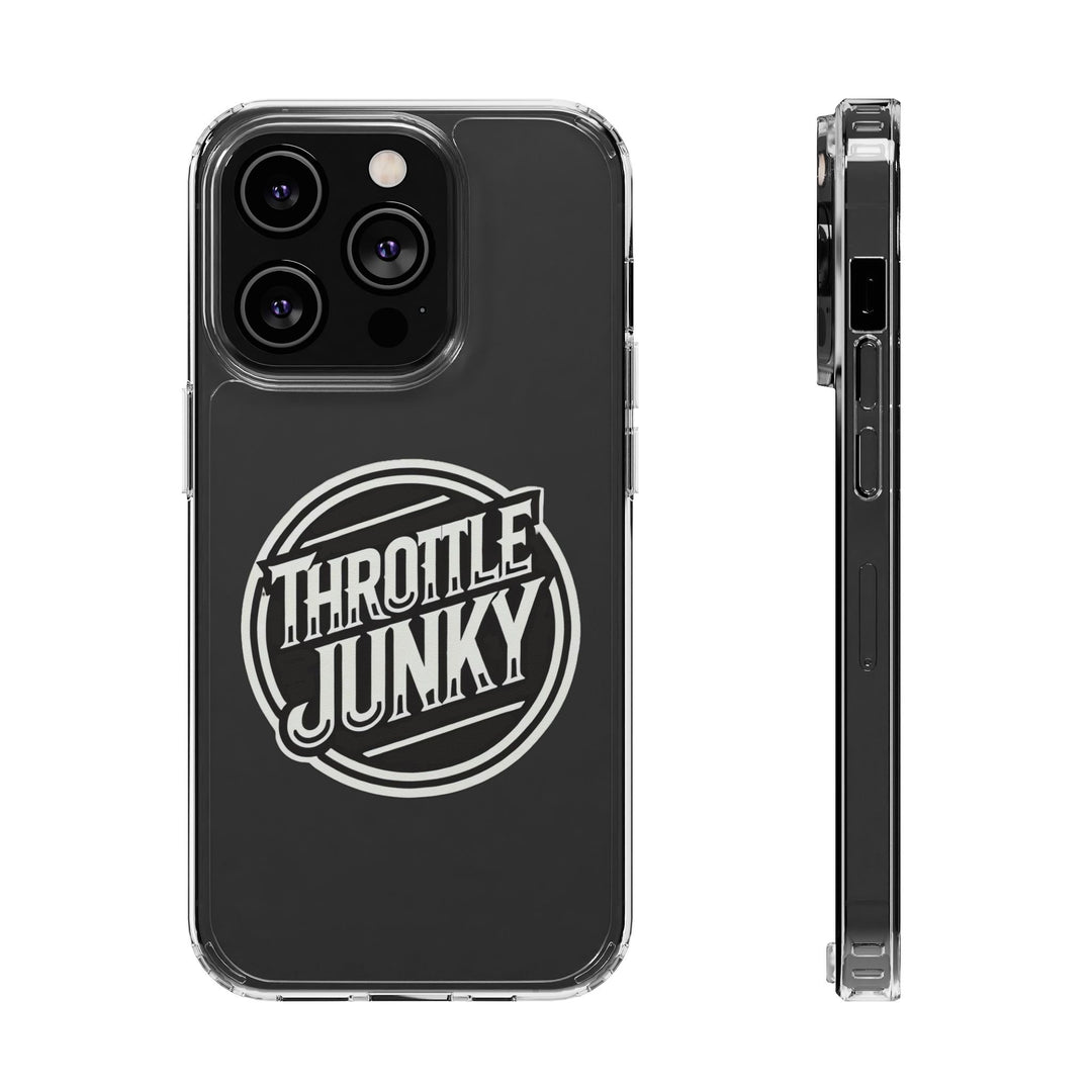 Throttle Junky Clear Phone Case