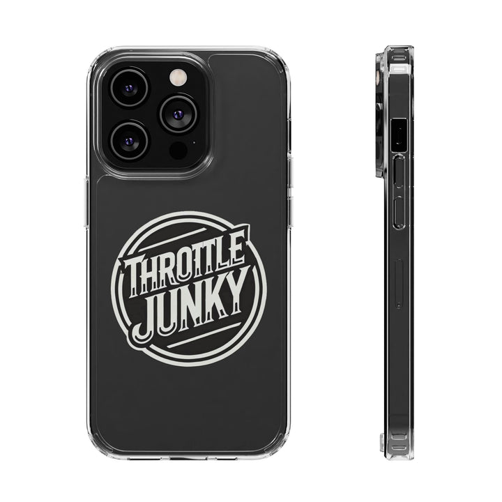 Throttle Junky Clear Phone Case