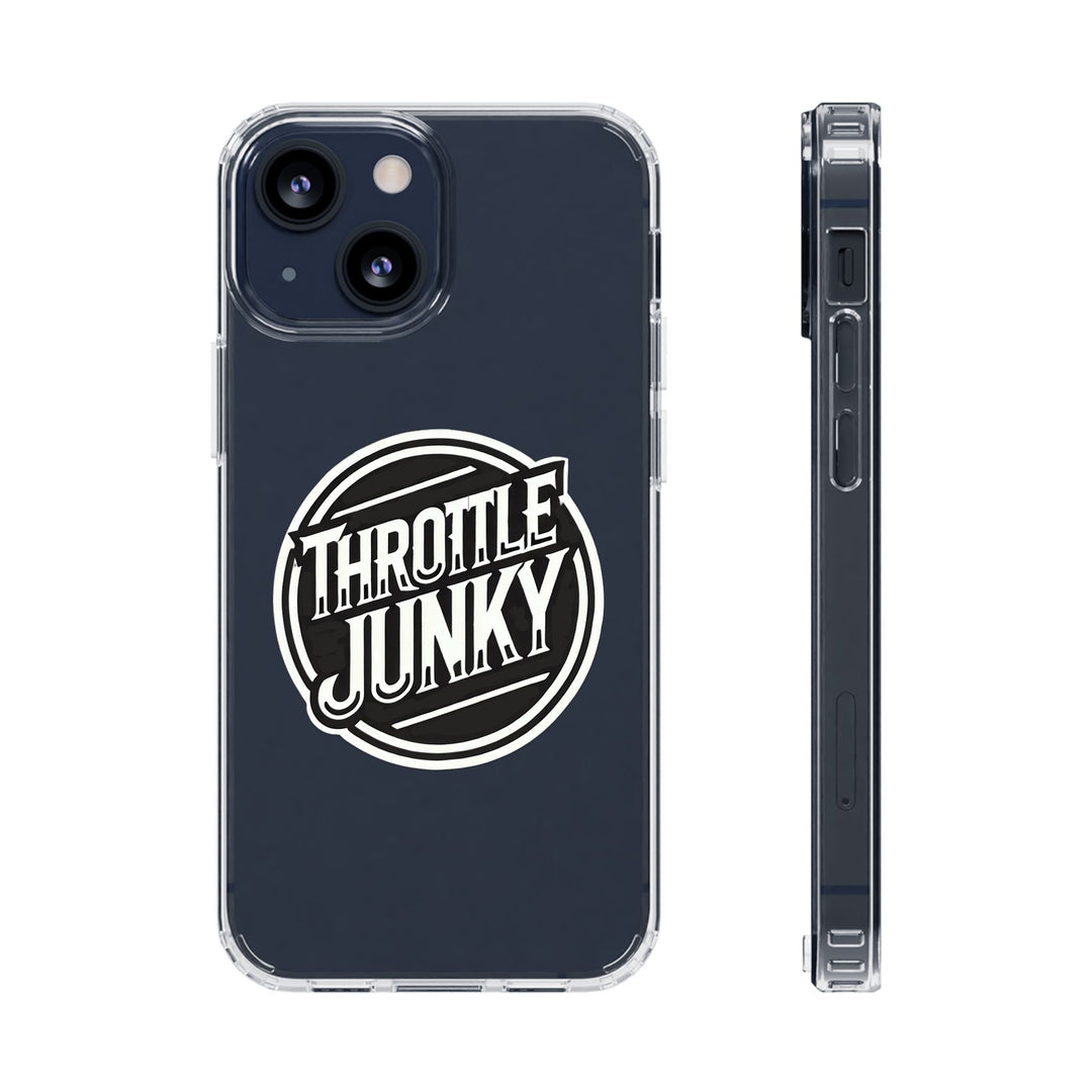 Throttle Junky Clear Phone Case