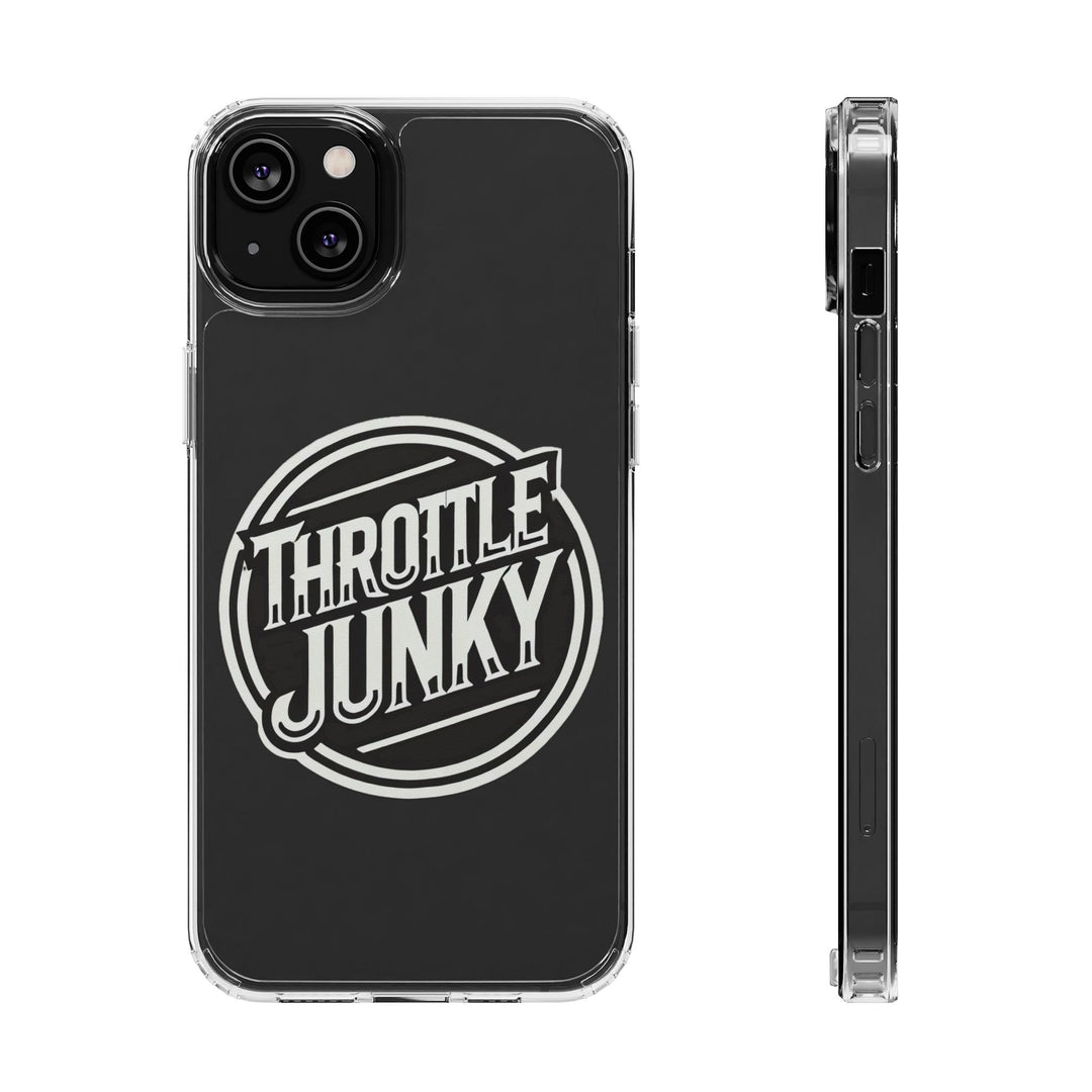 Throttle Junky Clear Phone Case