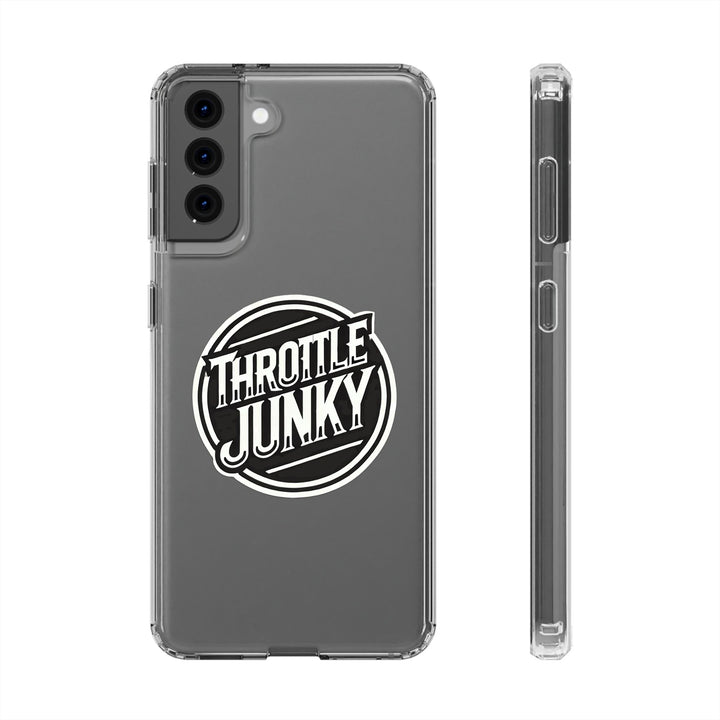 Throttle Junky Clear Phone Case