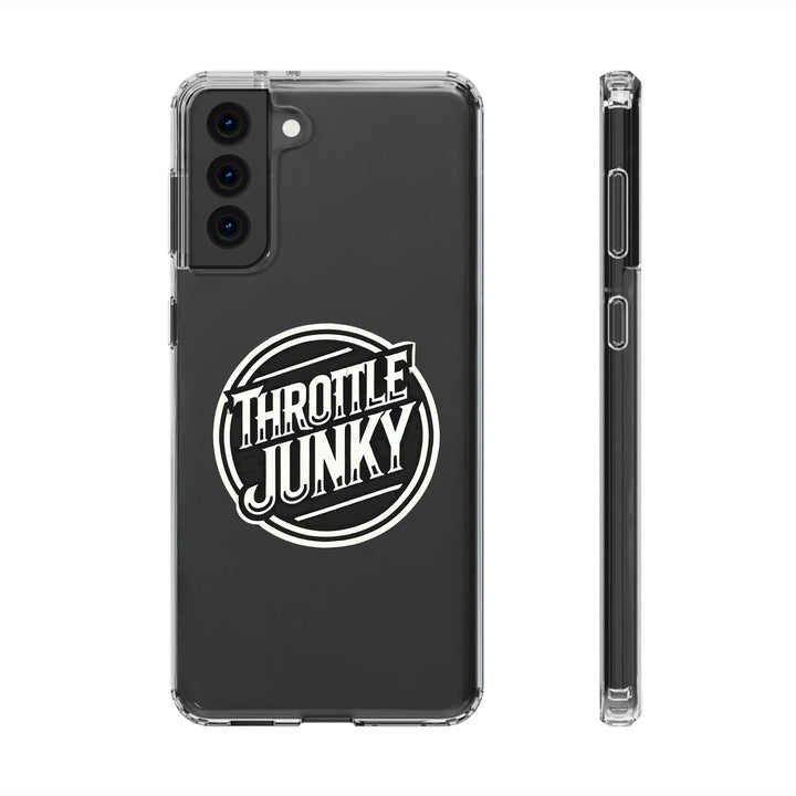 Throttle Junky Clear Phone Case