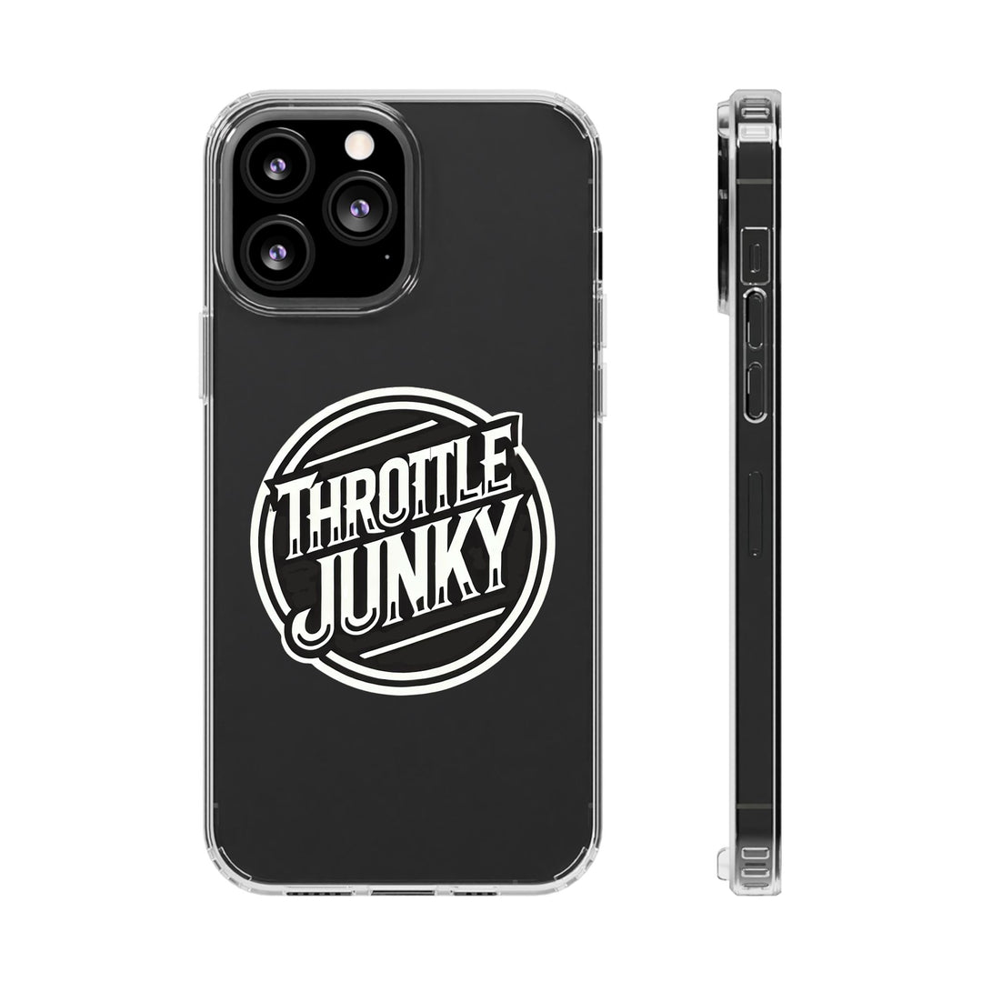 Throttle Junky Clear Phone Case