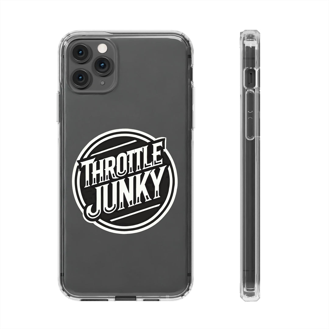 Throttle Junky Clear Phone Case