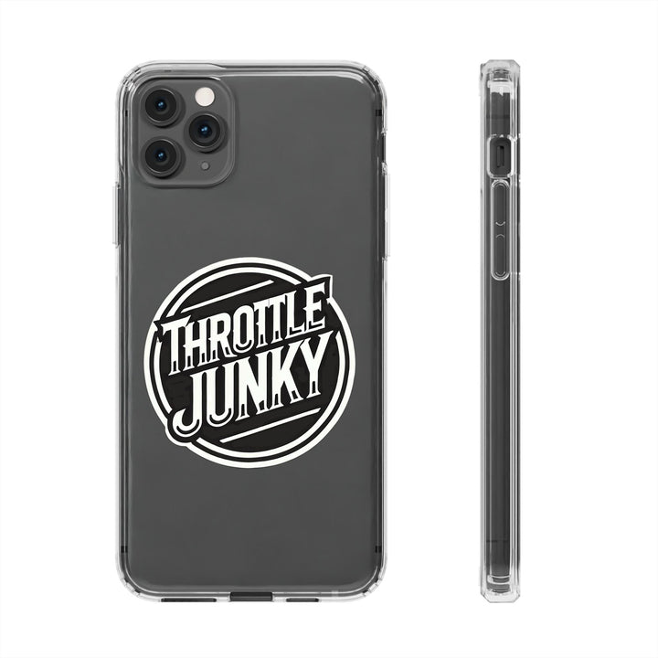 Throttle Junky Clear Phone Case
