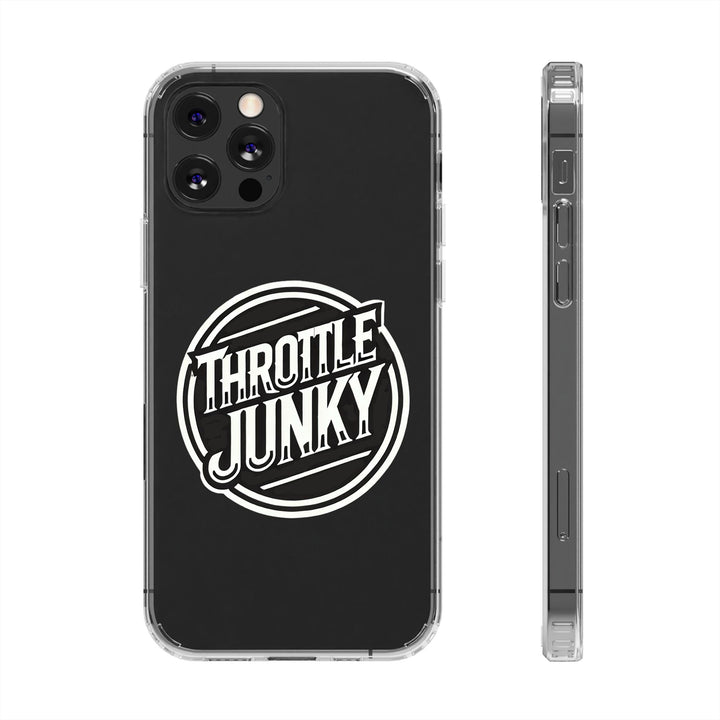 Throttle Junky Clear Phone Case