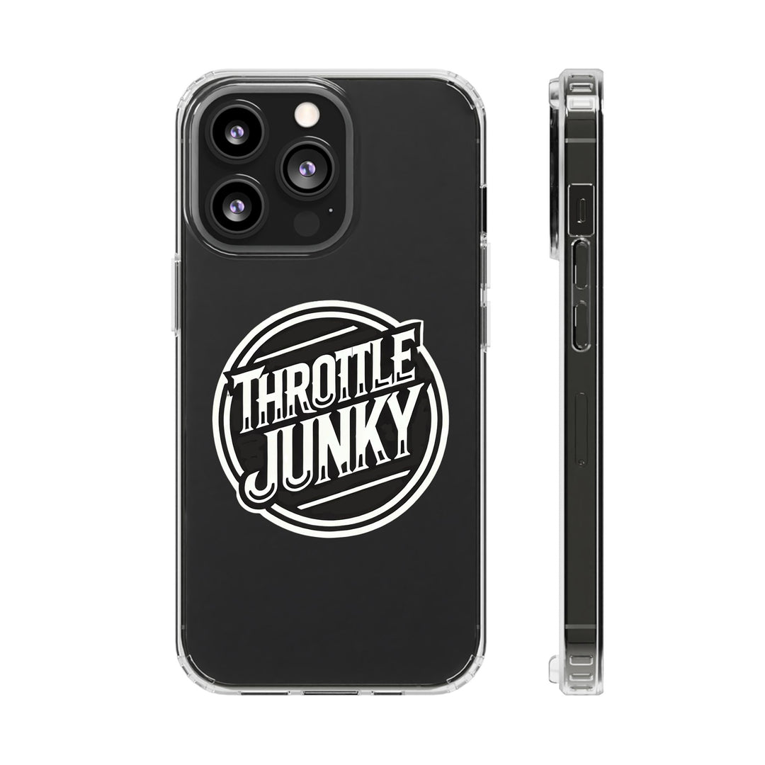 Throttle Junky Clear Phone Case
